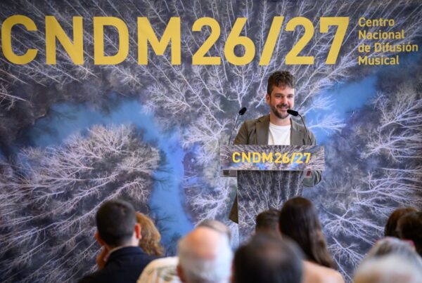 Jorge Losana durante la presentación del CNDM 26/27 © Rafa Martín